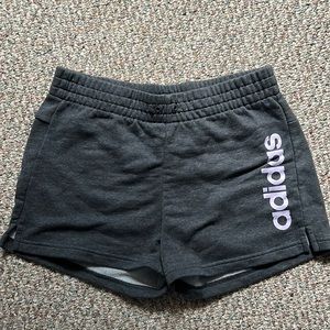 Women’s gray Adidas shorts